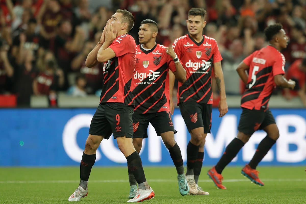 El festejo de Marco Ruben, autor del 1 a 0