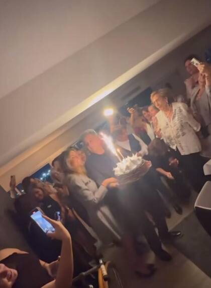 El festejo de María Belén Ludueña