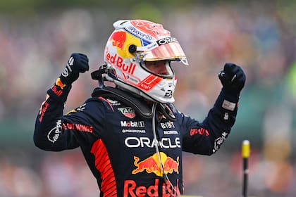 El festejo de Max Verstappen, una imagen que se repitió ocho veces en diez grandes premios del calendario 2023 de la Fórmula 1
