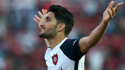 El festejo de Nicolás Blandi