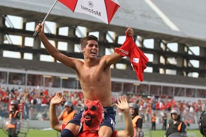 El festejo de Patito, en una tarde inolvidable para él