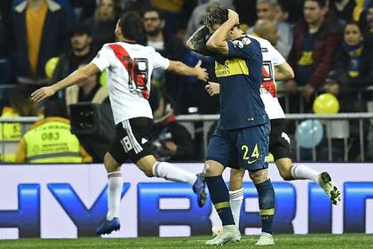 El festejo de River, la frustración de Boca