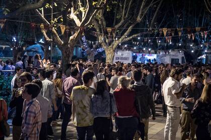 El festejo de San Patricio, el año pasado, en el Hipódromo de Palermo
