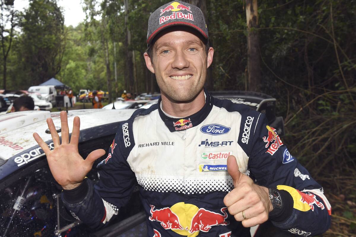 El festejo de Sébastien Ogier