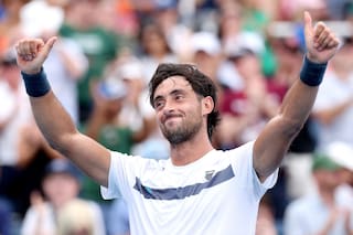 Tiros de 203 km/h: los latigazos de Tirante que sufrió Djokovic y sorprendieron al planeta tenis