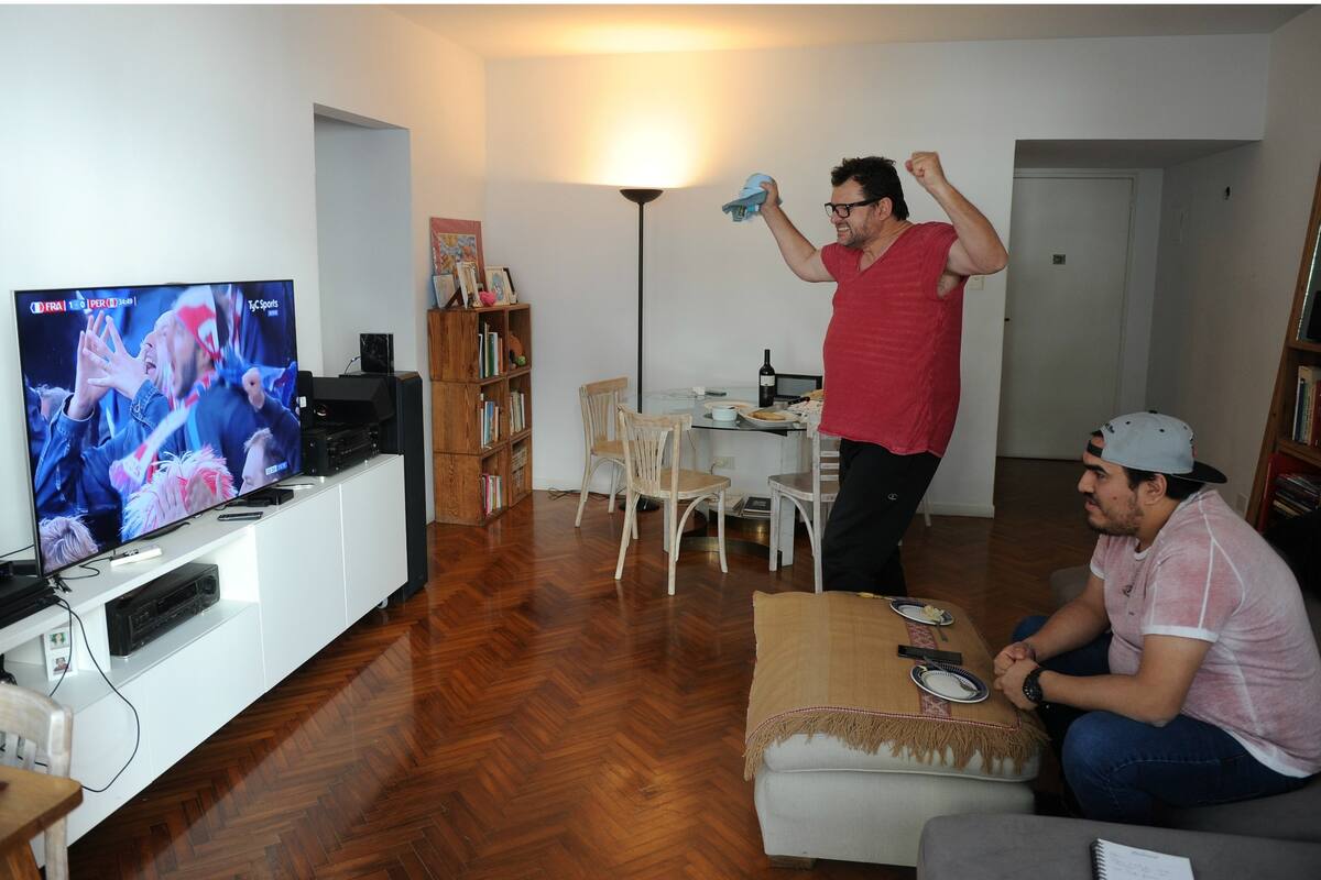 El festejo del chef francés Christophe Krywonis