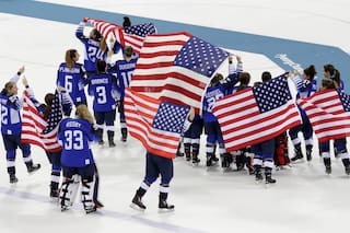 Veinte años después, Estados Unidos conquistó el oro en hockey femenino