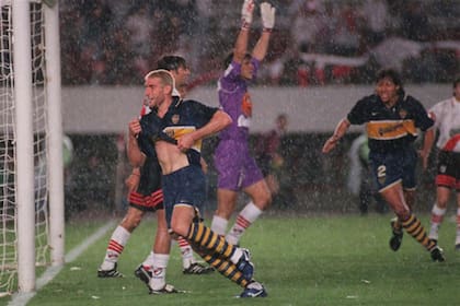 En ese torneo, el Apertura 97, Martín Palermo también le convirtió un gol a River