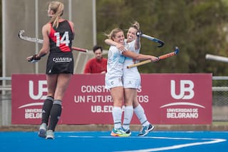 GEBA venció a River y ya piensa en los cuartos de final de los playoffs del Metro femenino de hockey