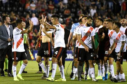 El festejo final de River en Rosario