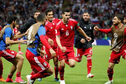 El festejo iraní fue furor, pero duró poco tiempo