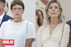 Juntas para celebrar los 20 años en el trono de su hermano Alberto II