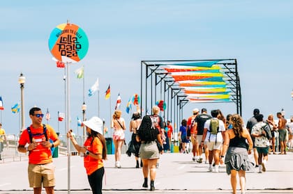 El festival abrió sus puertas poco antes del mediodía