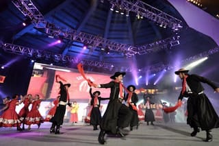 Arrancó el Festival Nacional de Folklore de Cosquín