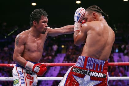 El filipino Manny Pacquiao se convirtió en el campeón mundial mas viejo de la categoria welter