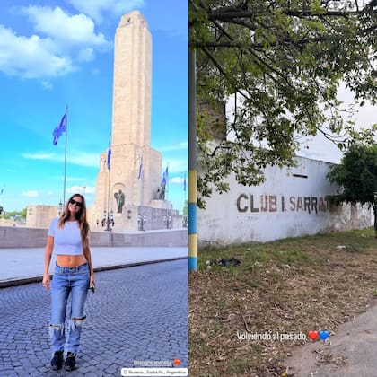 El fin de semana la China Suárez y Mauro Icardi viajaron a Rosario, la ciudad natal del futbolista (Foto: Instagram @mauroicardi)