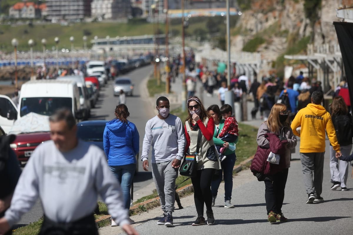 El fin de semana largo de agosto, en las playas de Mar del Plata