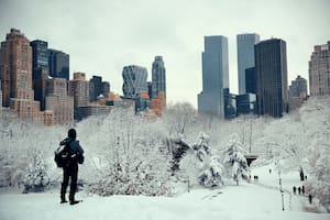 El fin de semana, se espera alrededor de 0,1 pulgadas (0,25 centímetros) en gran parte del área metropolitana de Nueva York