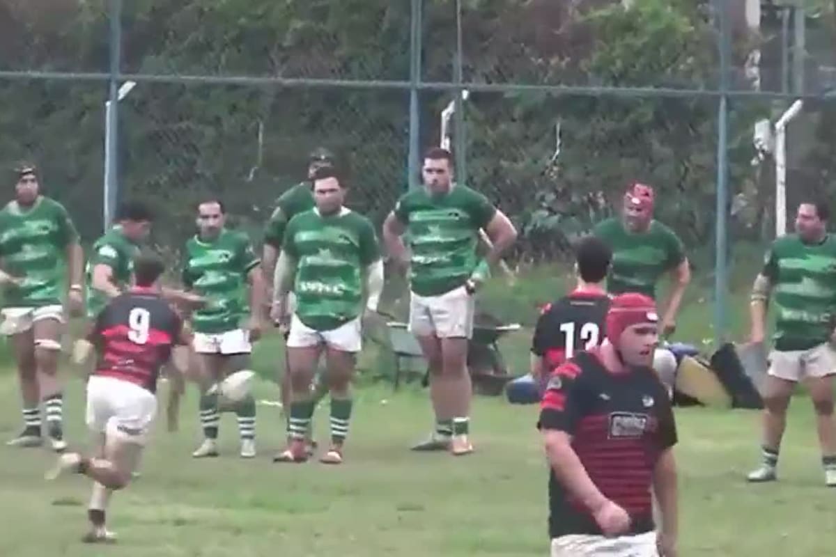 El final de rubgy más insólito en un partido en Chile