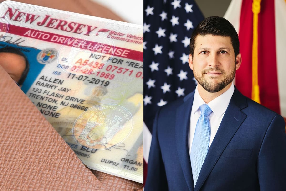 El fiscal de Florida James Uthmeier se refirió a la validez de las licencias de conducir para migrantes de Nueva Jersey en el estado
