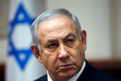 El primer ministro israelí Benjamín Natanyahu