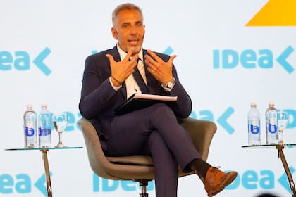 El fiscal Diego Luciani, en una reciente exposición en el foro de IDEA