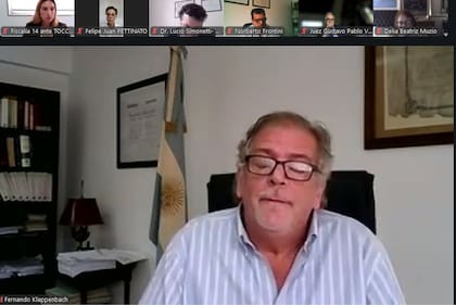 El fiscal Fernando Klappenbach