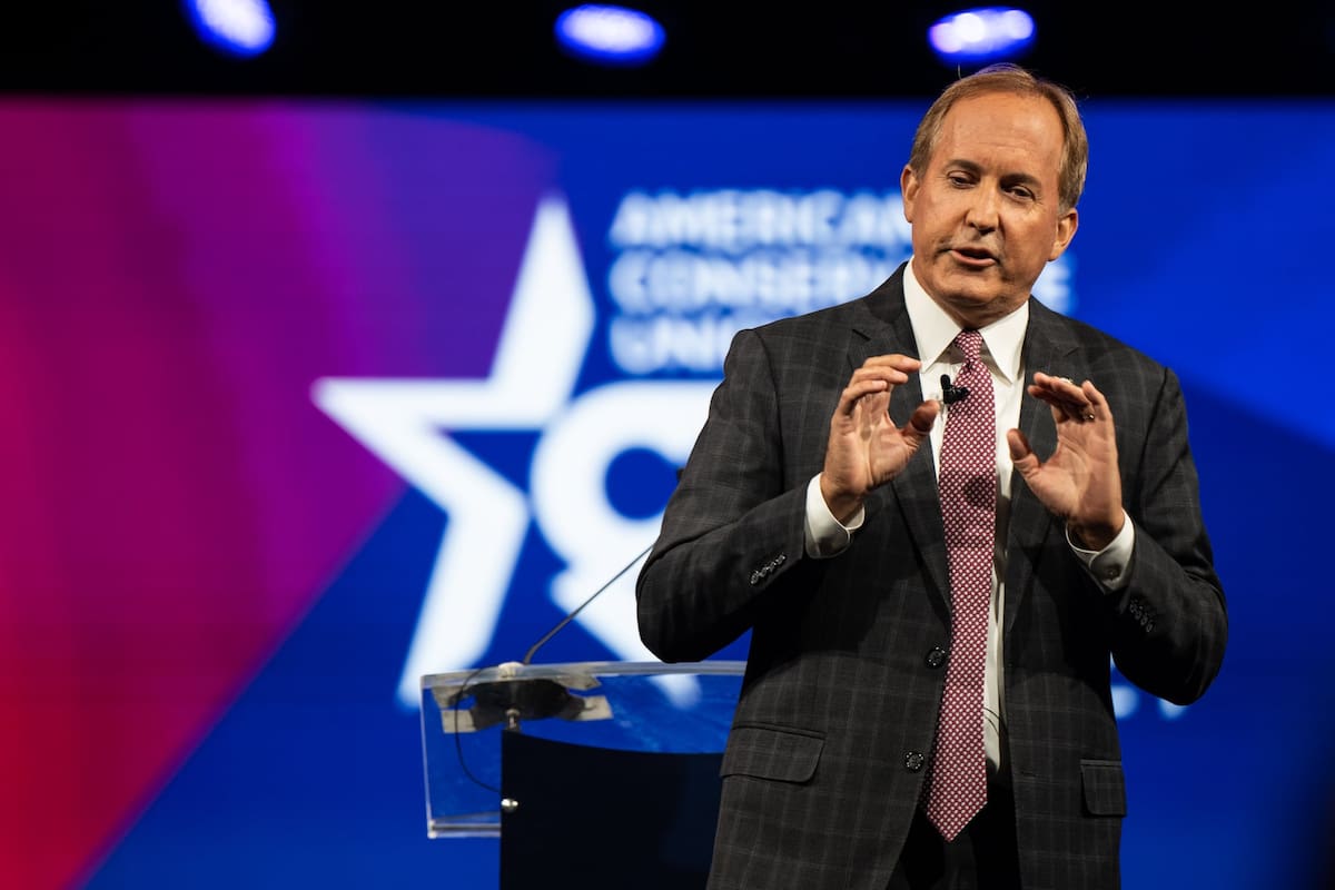 El Fiscal General de Texas, Ken Paxton, anunció su candidatura al Senado