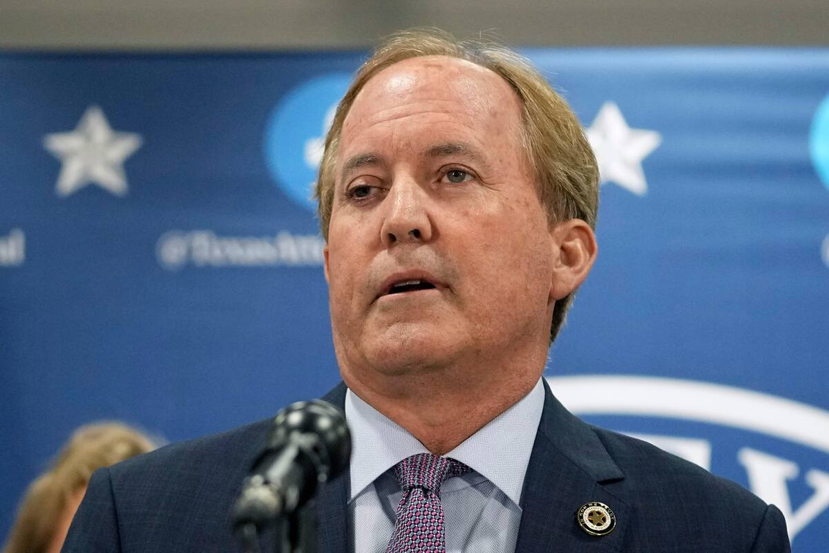 El fiscal general de Texas, Ken Paxton, se presenta como candidato a senador de Estados Unidos en las elecciones