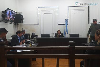 El fiscal general del NOA Eduardo Villalba, en su alegato por el caso de narcotráfico