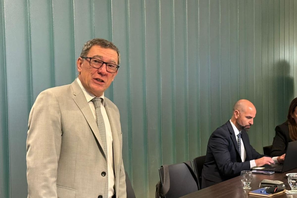 El fiscal Javier Di Santo, en el jury