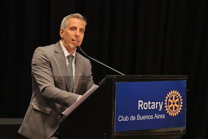 El fiscal Luciani fue agasajado por el Rotary Club