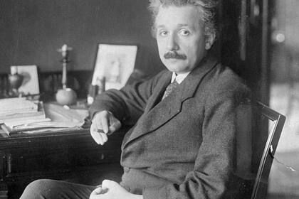 El físico Albert Einstein