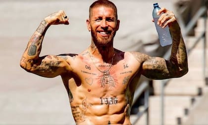 El físico privilegiado de Ramos a los 40