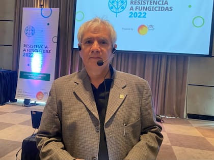 El fitopatólogo Marcelo Carmona coordinó las charlas en el encuentro