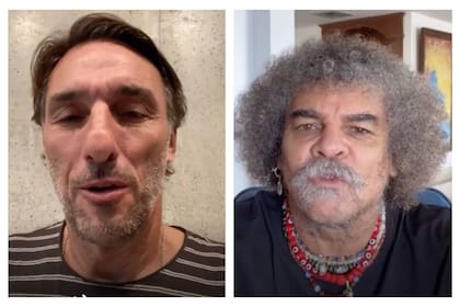 El Flaco Schiavi y el Pibe Valderrama forman parte de los famosos que cobran por los saludos en la plataforma online
