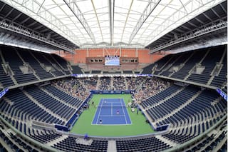 El US Open inauguró el nuevo estadio Louis Armstrong, con techo retráctil