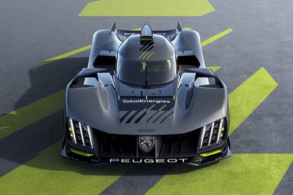 El flamante hypercar de Peugeot para correr en Le Mans 2022
