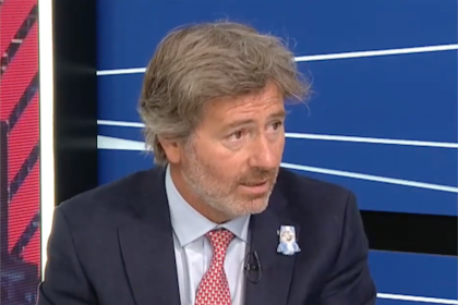 El flamante ministro de Justicia, Juan Pablo Mahiques, durante su paso por LN+