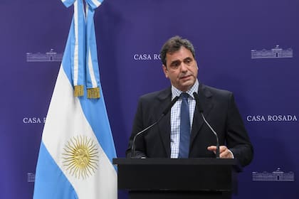 El flamante ministro del Interior, Lisandro Catalán