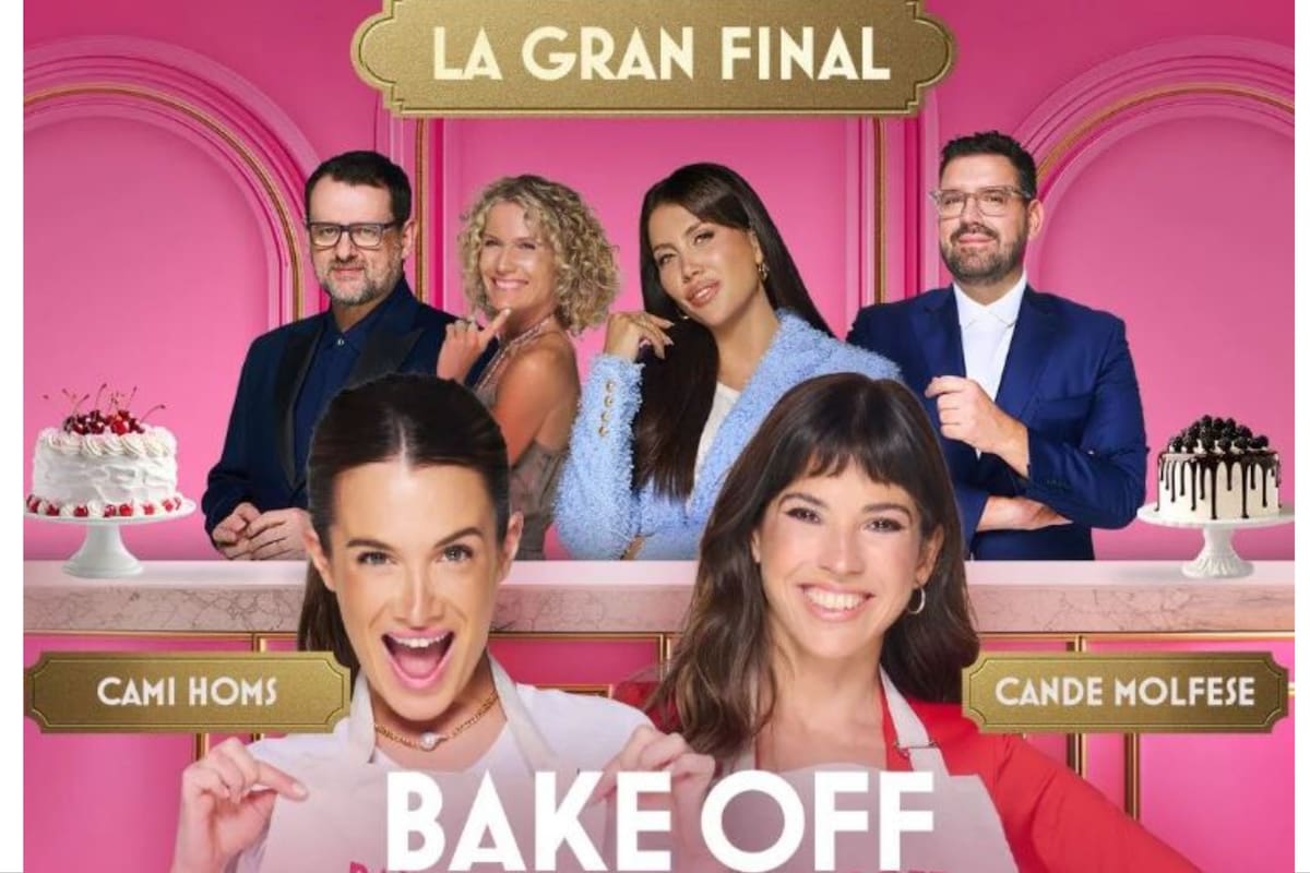 El flyer de la final de Bake Off Famosos