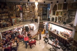 El Fogón de los Arrieros en plena actividad. Allí se dan encuentros de canto, danza y teatro, presentaciones y más.