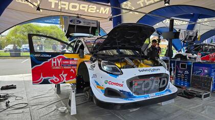 El Ford Puma Rally1 Hybrid
