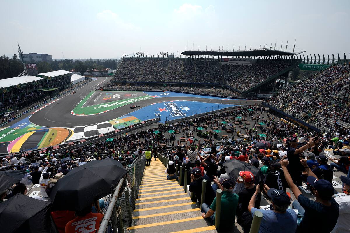El Foro Sol vibrará este domingo con la carrera del Gran Premio de México de Fórmula 1.