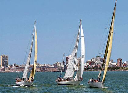 La regata oceánica Buenos Aires-Río de Janeiro