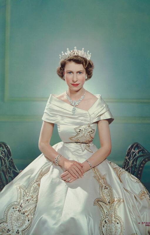 El fotógrafo canadiense de origen Armenio Yousuf Karsh fotografió a la princesa Elizabeth en 1951.