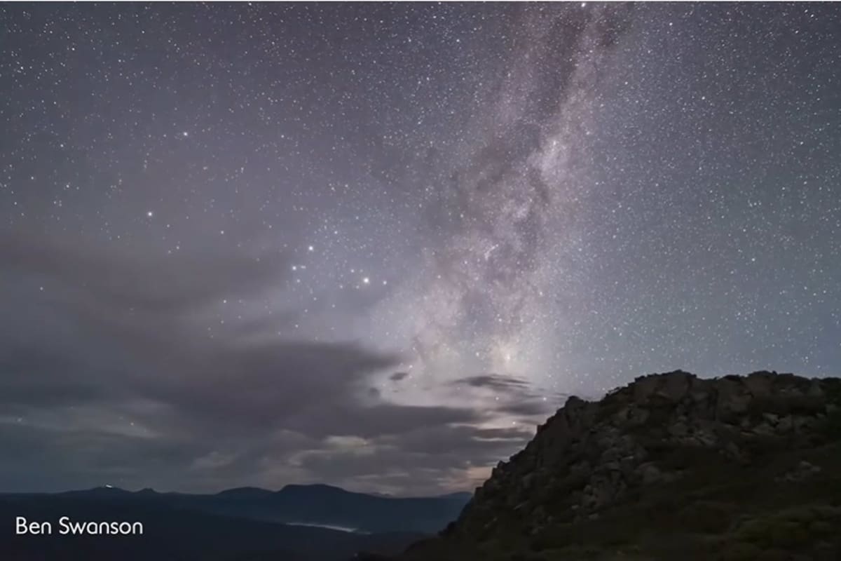 El fotógrafo empleó un total de cuatro horas y media en obtener el resultado