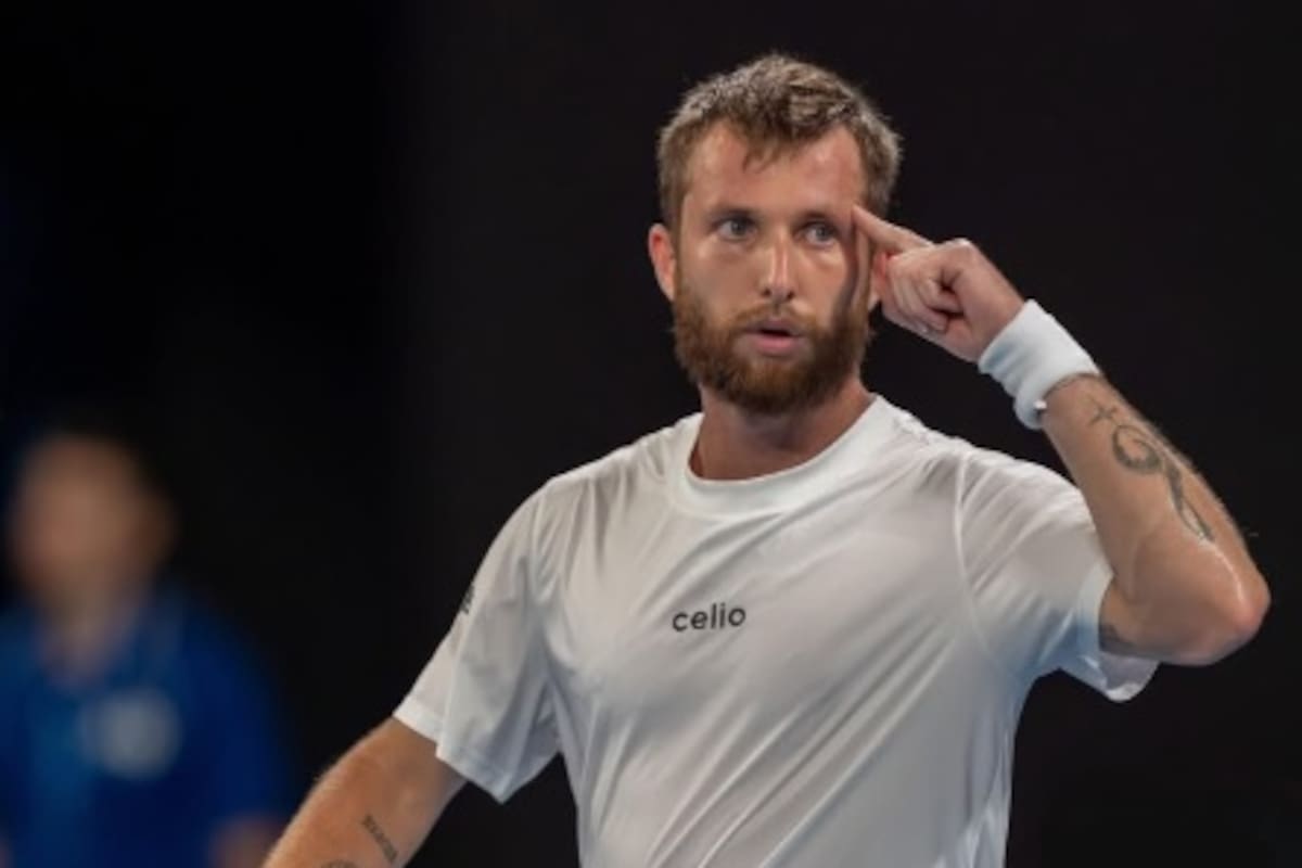 El francés Corentin Moutet, un tenista temperamental que atraviesa un momento complicado