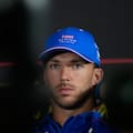 La fría reacción de Gasly tras recibir las disculpas de Colapinto por el choque en Bakú