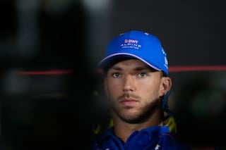 La fría reacción de Gasly tras recibir las disculpas de Colapinto por el choque en Bakú